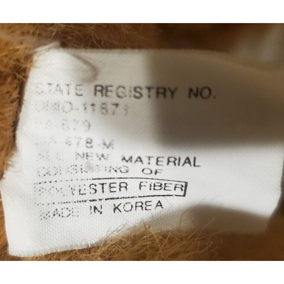 Vintage Yangjee Ind. Co. Ltd. Lion Stuffed Plush Puppet Toy - Picture 10 of 10